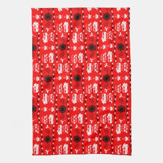 Linge De Cuisine Décor camping Caravan (Vertical)