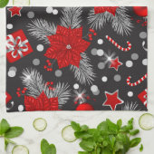 Linge De Cuisine Décor de Noël Design motif (Plié)