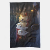 Linge De Cuisine Décor de Noël Eskimo Snowy Sleigh (Vertical)