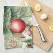 Linge De Cuisine Décor des vacances d'hiver (Quart Plié)