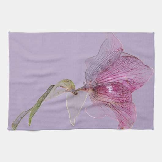 Linge De Cuisine Décor floral (Horizontal)