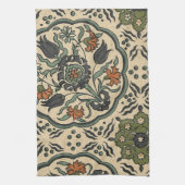 Linge De Cuisine Décor Floral Perse Carrelage (Vertical)