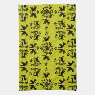 Linge De Cuisine Décor mexicain Otomi