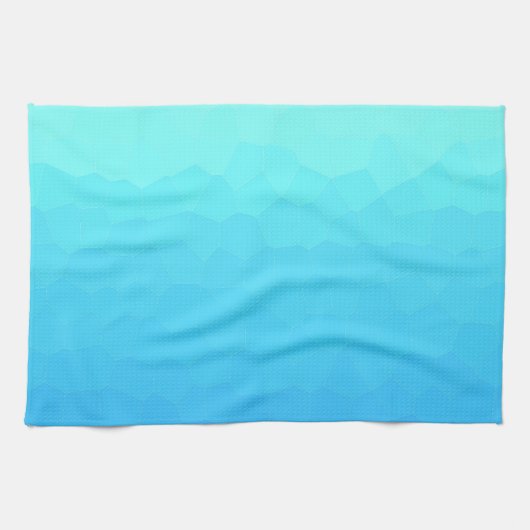 Linge De Cuisine Décor nautique - Eaux profondes (Horizontal)