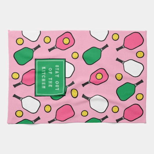 Linge De Cuisine Décor Pickleball (Horizontal)