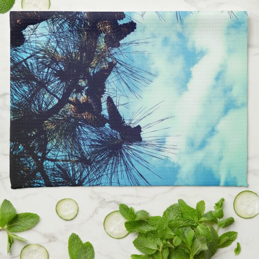 Linge De Cuisine Décoratif PineCône (Plié)