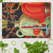 Linge De Cuisine Décoration Citrouille Festive d'automne (Plié)