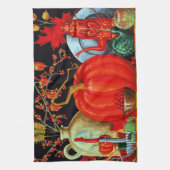 Linge De Cuisine Décoration Citrouille Festive d'automne (Vertical)