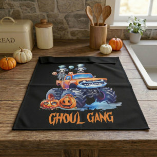 Linge De Cuisine Décoration de cuisine Halloween personnalisée