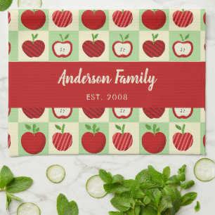 Linge De Cuisine Décoration de famille personnalisée pour l'automne
