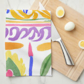 Linge De Cuisine décoration traditionnelle roumaine (Quart Plié)