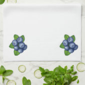 Linge De Cuisine Découvrir les bleuets (Plié)