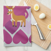 Linge De Cuisine Deer Love (Quart Plié)