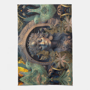 Linge De Cuisine Déesse des colibris tribaux