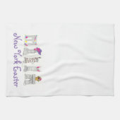 Linge De Cuisine Défilé de Pâques de New York City (Horizontal)