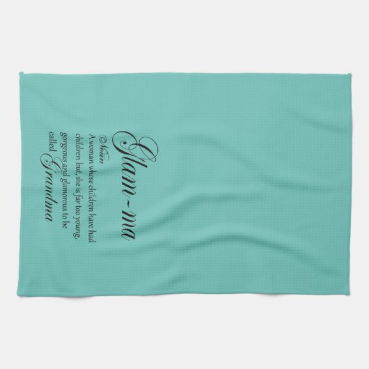 Linge De Cuisine Définition de grand-mère GLAM MA (Horizontal)