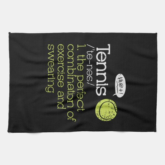 Linge De Cuisine Définition du tennis (Horizontal)