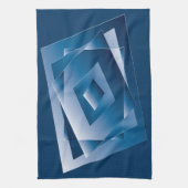 Linge De Cuisine dégradé bleu 1 (Vertical)