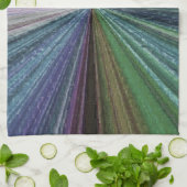 Linge De Cuisine Dégradé circulaire Terre arc-en-ciel (Plié)