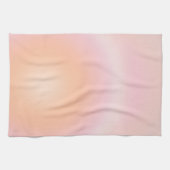 Linge De Cuisine Dégradé Fuzz Peach (Horizontal)