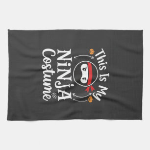 Linge De Cuisine Déguisement de ninja drôle Design Halloween_1