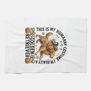 Linge De Cuisine Déguisement humain Halloween Chien Retriever Doré 