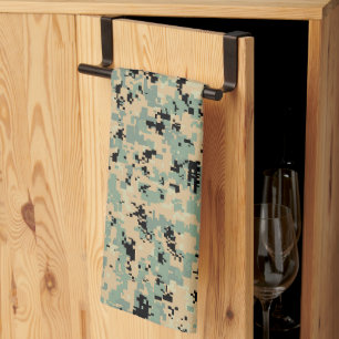 Linge De Cuisine Déguisement numérique – Motif de camouflage SM bro