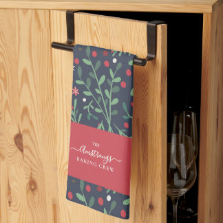 Linge De Cuisine Delantal de Navidad para familia | Ramas verdes di