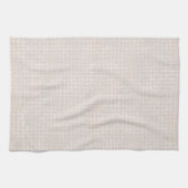 Linge De Cuisine Délicat texturé crémeux. (Horizontal)