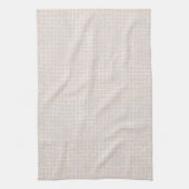Linge De Cuisine Délicat texturé crémeux. (Vertical)
