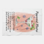 Linge De Cuisine Délice culinaire : Recette de menthe à la menthe (Horizontal)