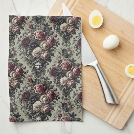 Linge De Cuisine Dellamorte Dellamore - Victorien gothique (Quart Plié)