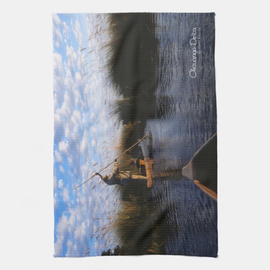 Linge De Cuisine Delta d'Okavango (Vertical)