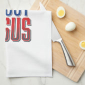 Linge De Cuisine Demandez-moi à propos de Jésus conception de t-shi (Quart Plié)