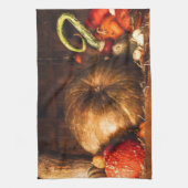 Linge De Cuisine Demeure de vie avec Citrouilles et gourdes Serviet (Vertical)