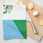 Linge De Cuisine demi de symbole de drapeau du Guatemala Mexique (Quart Plié)