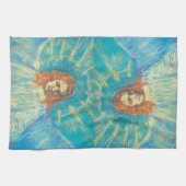 Linge De Cuisine Demi-figure d'un ange par Vincent van Gogh (Horizontal)