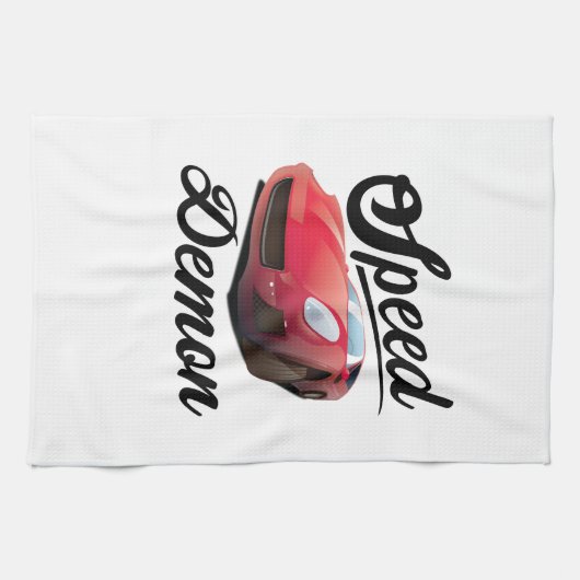 Linge De Cuisine Démon de vitesse (Horizontal)