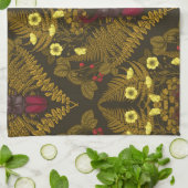 Linge De Cuisine Dendroctones et fougères (Plié)