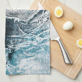Linge De Cuisine denim crasseux (Quart Plié)