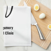 Linge De Cuisine Dentaire dentaire Médicale Graphisme Dentistrie (Quart Plié)