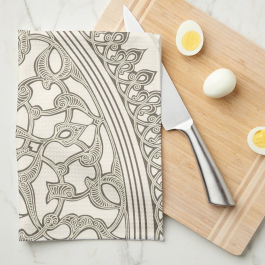 Linge De Cuisine Dentelle Arabe de style (Quart Plié)
