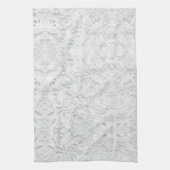 Linge De Cuisine Dentelle blanche tombante (Vertical)