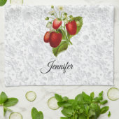 Linge De Cuisine Dentelle de fraise (Plié)