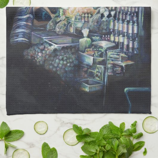 Linge De Cuisine Déplacé l'objectif.Singapour (Plié)