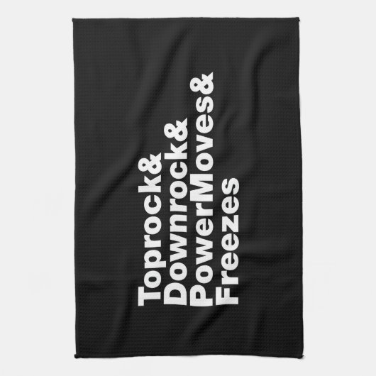 Linge De Cuisine Déplacements de rupture (Breakdance) (Vertical)