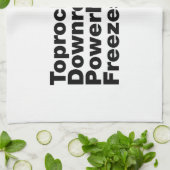 Linge De Cuisine Déplacements de rupture (Breakdance) (Plié)