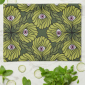 Linge De Cuisine Déplaisant mignon Plante printemps vert Imaginaire (Plié)