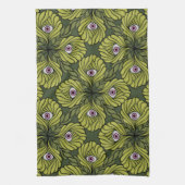 Linge De Cuisine Déplaisant mignon Plante printemps vert Imaginaire (Vertical)