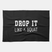 Linge De Cuisine Déposez-le comme un squat (Horizontal)